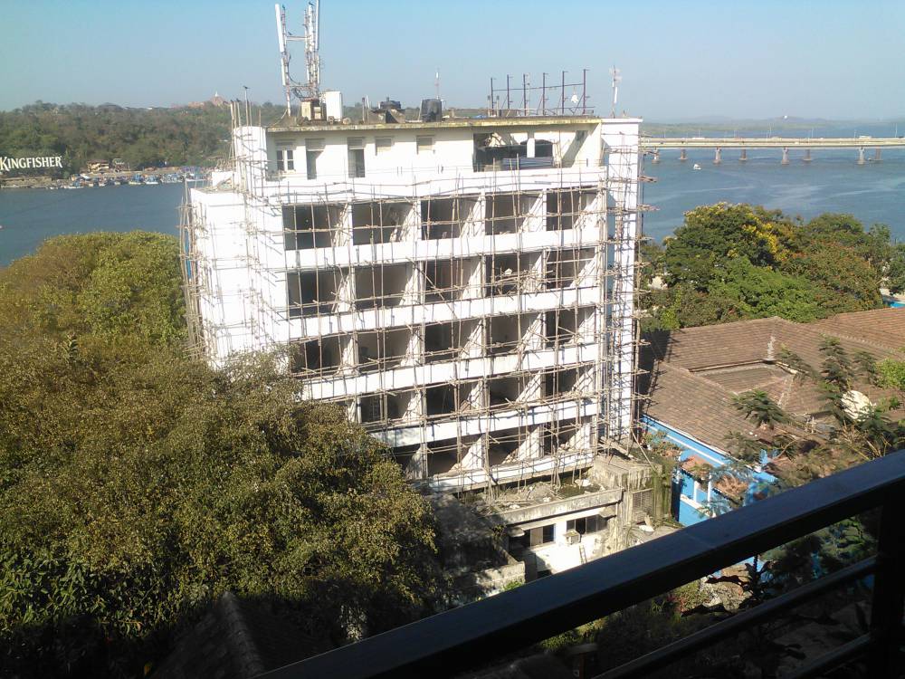 Apartment building construction