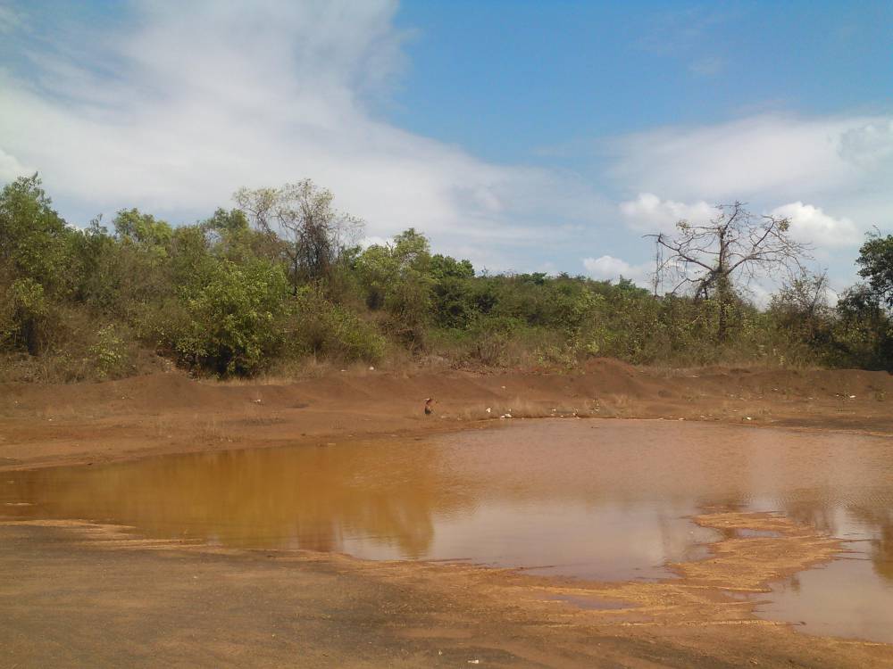 Mining road intersection